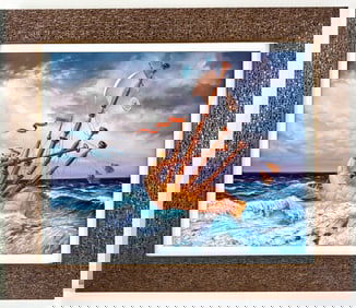 Michael Cheval ‘Ship of Fool’ Dye Sublimation Signed Print