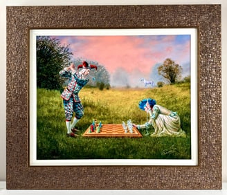 Michael Cheval ‘Felicity of Delusion’ Dye Sublimation on Aluminum