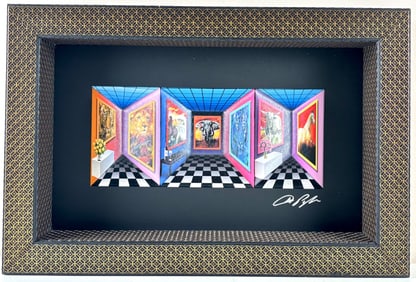 Dominic Pangborn ‘Kingdom’ 3D Giclee on Canvas