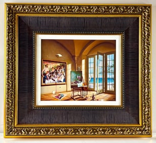 ‘A Quite Day’ Orlando Quevedo Limited Edition Giclee on Aluminum