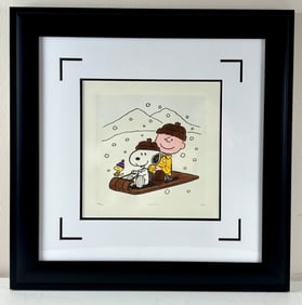 ‘Charlie and Snoopy’s Ride’ Signed Etching