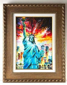 Daniel Wall ‘Freedom Is Not Free’ Hand-Embellished Giclee COA