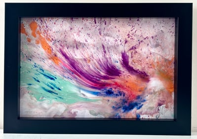 ‘Jester Wake’ Jeff Vermeeren 2023 Dye Sublimation on Aluminum With Embellishment