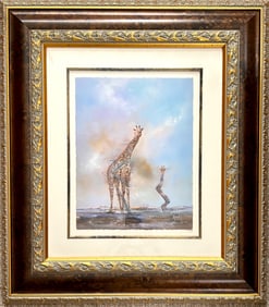 Bernard Louedin ‘Les Grandes Dames’ Signed Giclee on Paper