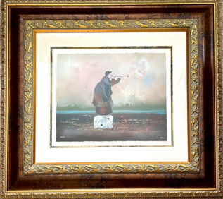 Bernard Louedin ‘Le Vigie’ Signed Giclee on Paper