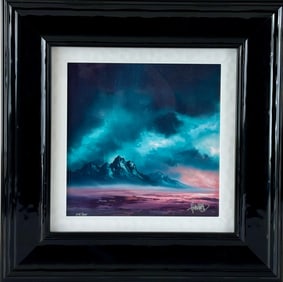 Howard Ashton ‘Other Worlds Away,’ Dye Sublimation on Aluminum