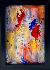 Jeff Vermeeren ‘Circus Clown’ Dye Sublimation on Aluminum COA