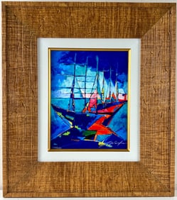 Yuval Wolfson ‘Fluorescent Sea’ Hand Signed Caldograph COA