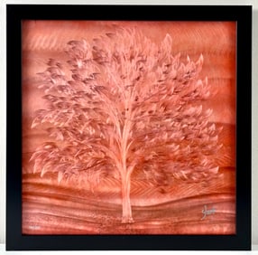 Nicholas Yust ‘Ultraviolet’ Dye Sublimation on Aluminum, COA