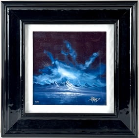 ‘Mountain Study 4’ Ashton Howard, Signed Dye Sublimation, COA