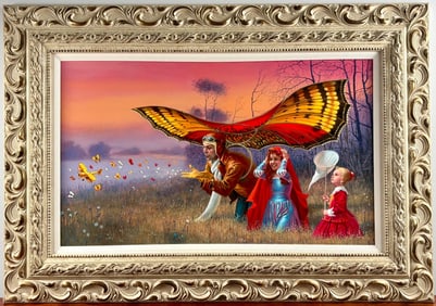 Michael Cheval ‘Promises of the Parting Summer’ Dye Sublimation