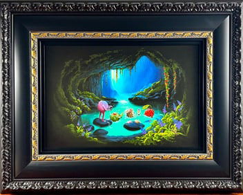 Michael Godard ‘Take Care of Each Other’ Hand-Embellished Giclee on Canvas