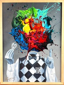 ‘Knowledge Of Self,’ Kre8, Signed Giclee on Canvas, COA