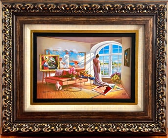 Orlando Quevedo ‘Summer Kiss,’ Dye Sublimation on Aluminum