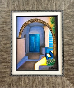 ‘Enclosed’ Igor Medvedev Signed Serigraph on Canvas, COA