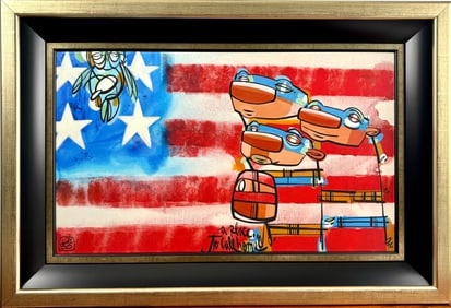 David Le Batard (LEBO) ‘A Place To Call Home’ Giclee on Canvas, COA