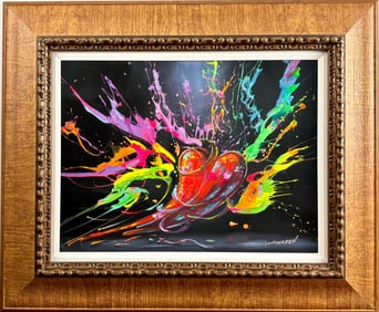 Jim Warren ‘Spread the Love’ Giclee on Canvas, 2022