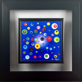 Ron Agam ‘Homage to Kandinsky’ 4D Hologram, COA