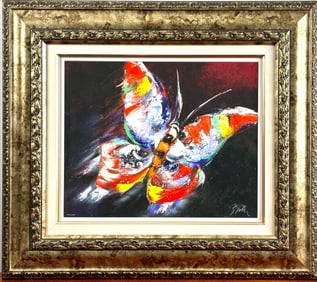 Victor Spahn ‘Flight of Color’ Limited Edition Giclee on Paper