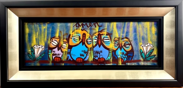 David Le Batard, Lebo, ‘Of Praise and Thanksgiving,’ Caldograph