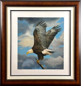 Pat Mcmanus ‘Inherit the Wind’ Giclee on Paper, COA