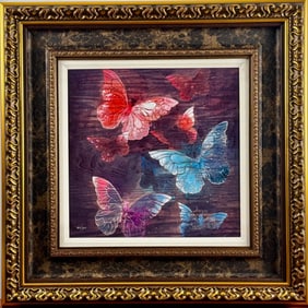 Sarah Wall ‘Flight at Night’ Caldograph with COA