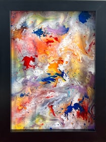 Jeff Vermeeren ‘Clown’s Dream’ Dye Sublimation on Aluminum, COA