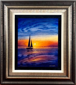 ‘The Arrival’ Matt Beyrer, Signed Caldograph with COA