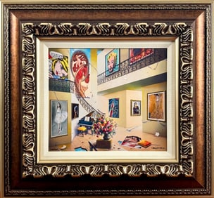 ‘Maters Collection’ Orlando Quevedo, Dye Sublimation on Aluminum