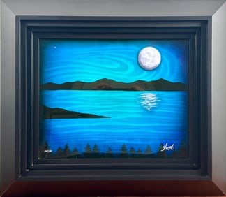 ‘Night Sky’ Nicholas Yust, Dye Sublimation Aluminum Artwork. COA