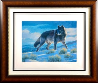 Pat McManus ‘Wild & Wary,’  Signed Giclee on Paper, Artist Proof, COA
