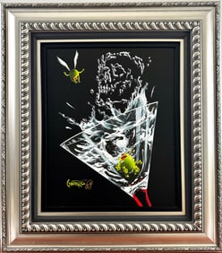 Michael Godard ‘Splash’ Giclee on Canvas with COA