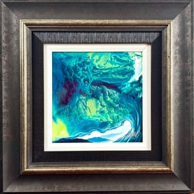 Ashton Howard ‘Kryptic Diamond’ Dye Sublimation on Aluminum