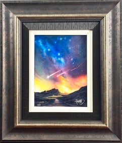 ‘Dusk Trails’ Ashton Howard, Dye Sublimation on Aluminum, COA