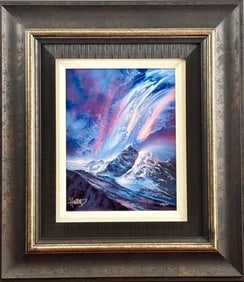 ‘Rocky Mountain High’ by Ashton Howard, Dye Sublimation on Aluminum