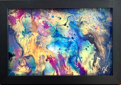 Jeff Vermeeren ‘Cosmic Circus’ Dye Sublimation on Aluminum