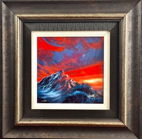 Ashton Howard ‘Night Ridge’ Dye Sublimation on Aluminum