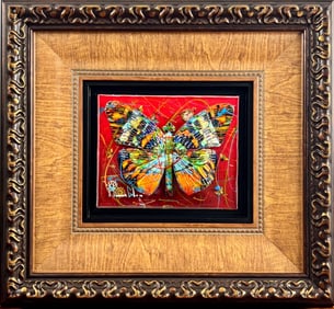 ‘A Little Change Goes A Long Way’ Marcus Glenn, Mixed Media, COA