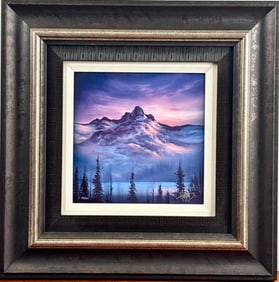 Ashton Howard ‘Mountain Study 5’ Dye Sublimation on Aluminum