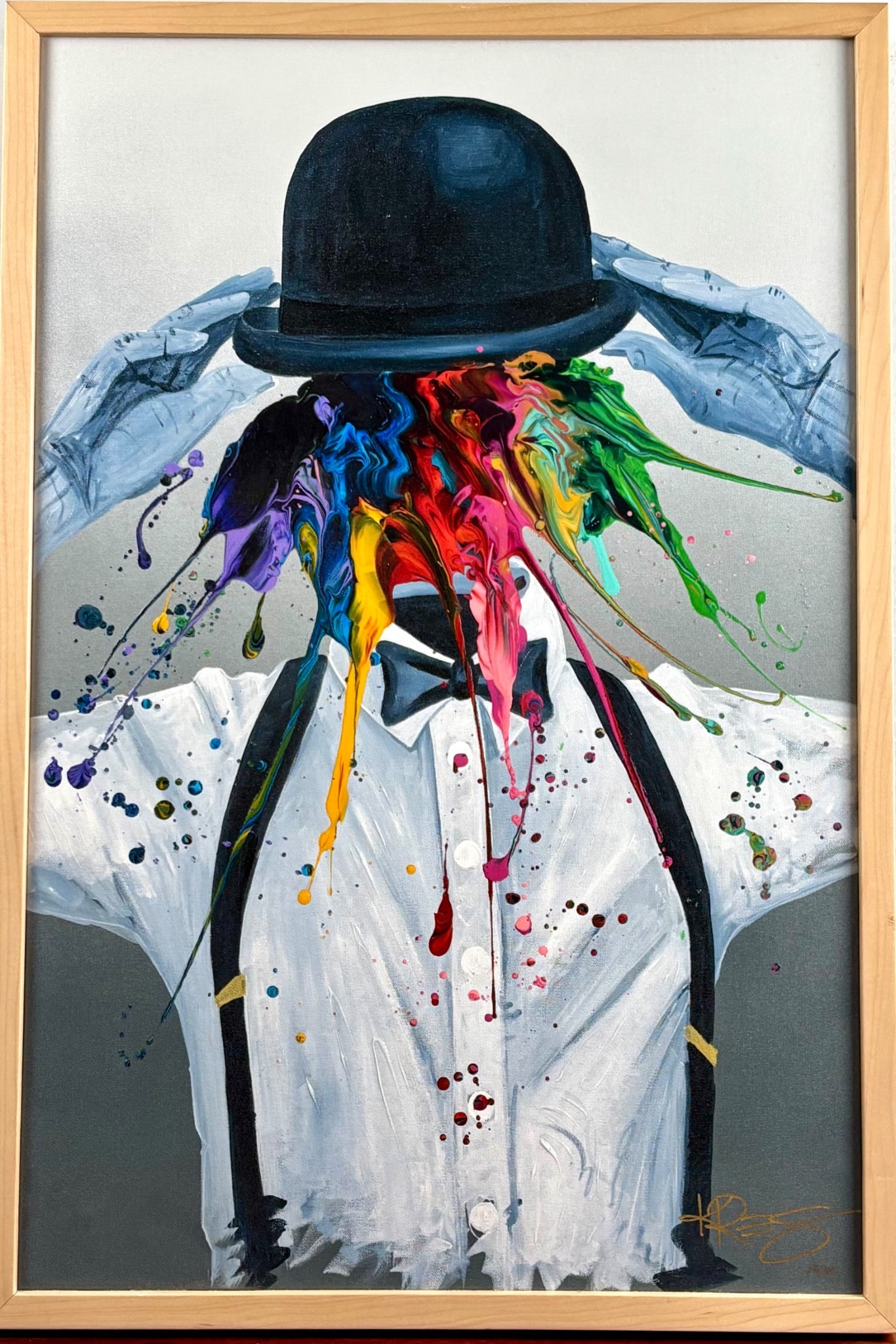 Kre8 ‘Dapper Dan’ Gicee on Canvas with Hand Embellishments, COA (1 of 15)