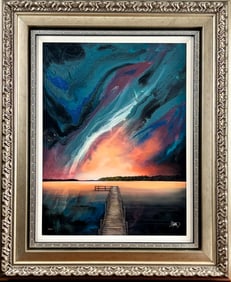 ‘Bayou Nights’ by Ashtom Howard, 3D Sculptograph with COA