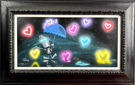 Ziggy O’Leary ‘Downpour of Love’ Hand Embellished Giclee