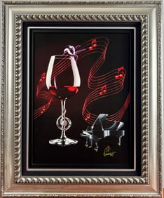 Michael Godard ‘A Night at the Opera’, Giclee on Canvas, COA