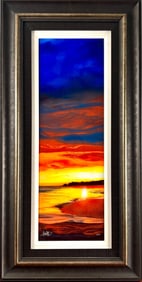 ‘Last Light’ by Ashton Howard, Dye Sublimation on Aluminum, COA