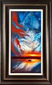 ‘Sail Away’ by Ashton Howard, Dye Sublimation on Aluminum, COA
