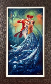 ‘The Tempest’ by Michael Cheval, Dye Sublimation on Aluminum, COA
