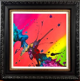 ‘Dark Bright’ by Kre8, Giclee on Canvas with COA