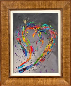 Jim Warren ‘Whole Lotta Love’ Giclee on Canvas with COA