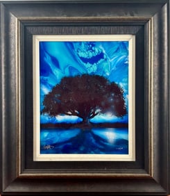 Ashton Howard ‘Midnight Blue Oak’ Dye Sublimation with COA