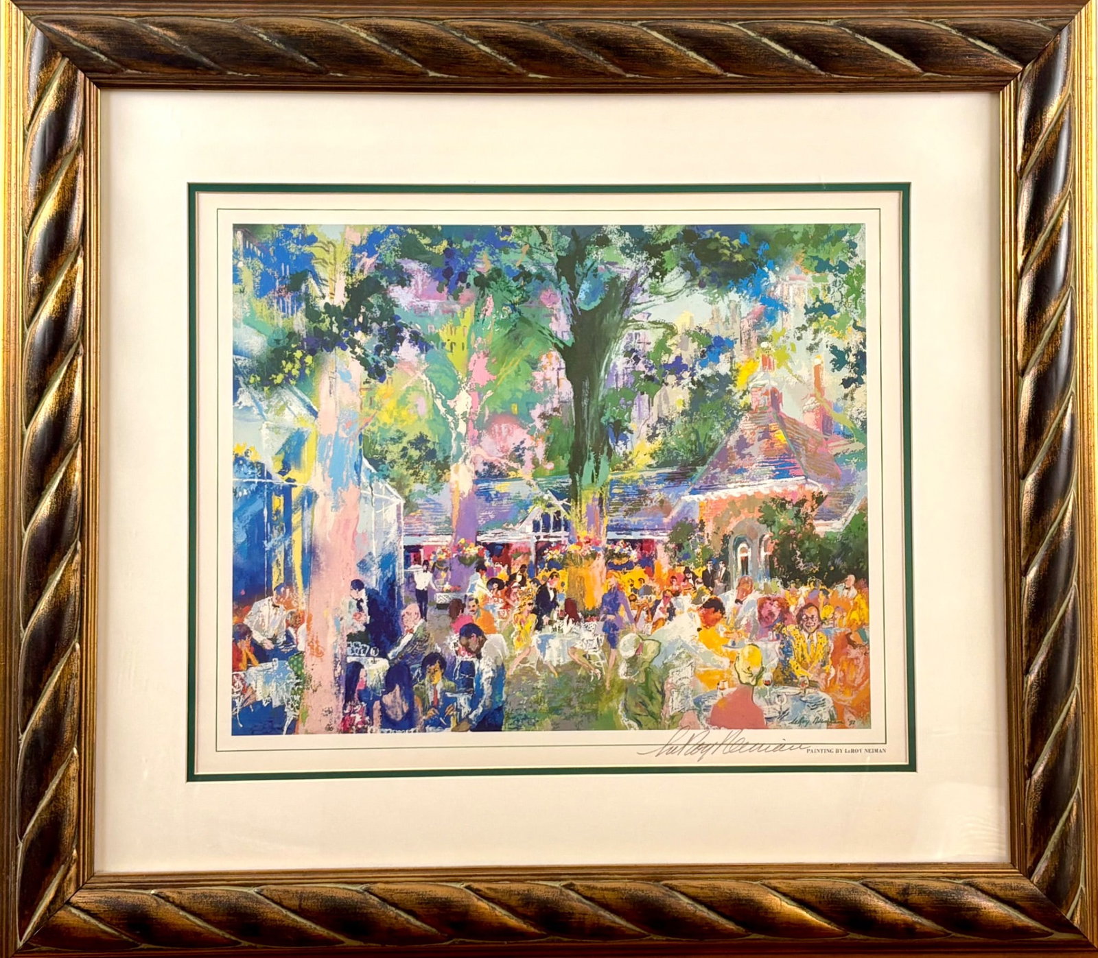 LeRoy Neiman ‘Tavern on the Green’ Hand Signed Lithograph with COA (1 of 11)